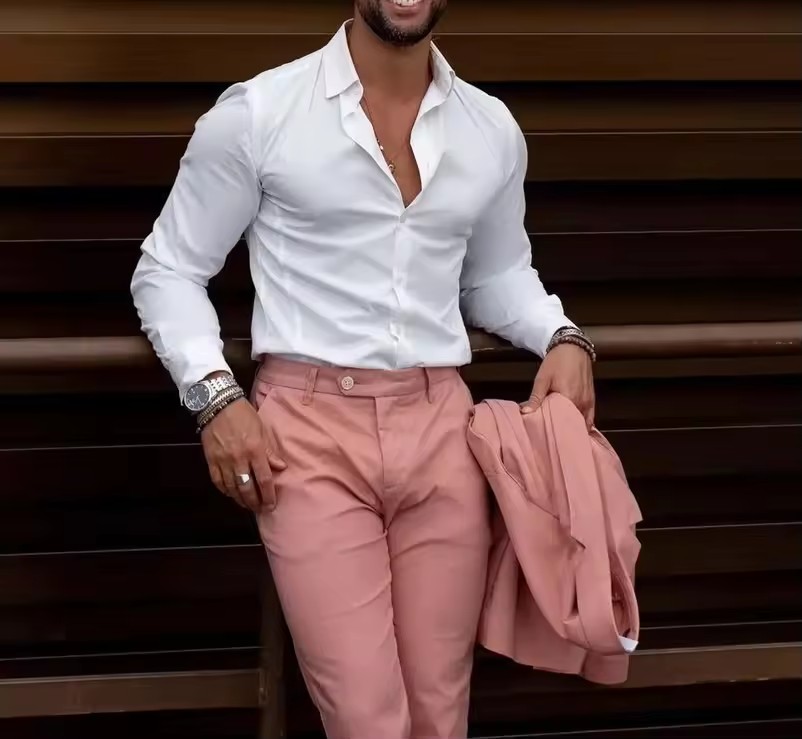 Men Formal Party Wear Outfit - 2026 클래식 남성 비즈니스 캐주얼 수트