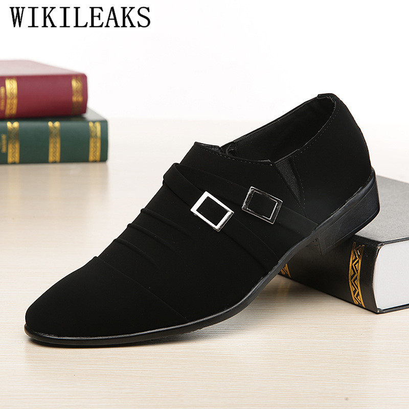 Men'S Luxury Formal Wear - 남성용 스웨이드 가죽 드레스 슈즈, 포멀