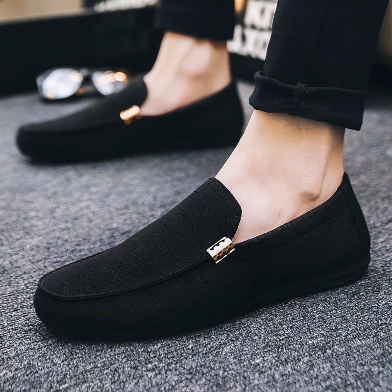 Men'S Luxury Formal Wear - 남성 캐주얼 신발 캔버스 슬립 남성