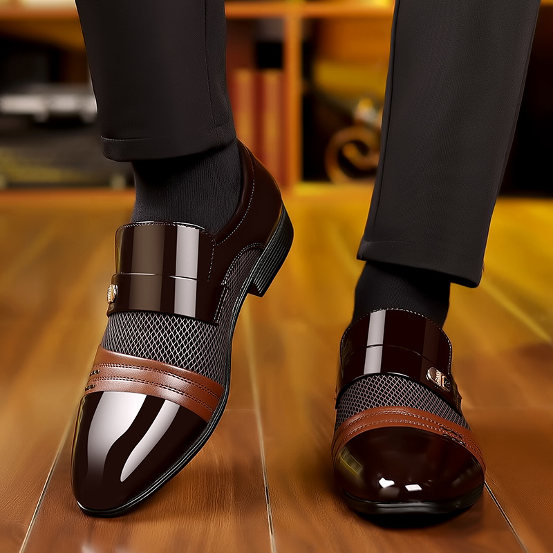 옥스포드 신발 남성용 럭셔리 래커 웨딩 신발 지적 발가 - Men'S Luxury Formal Wear 리뷰 및 가격