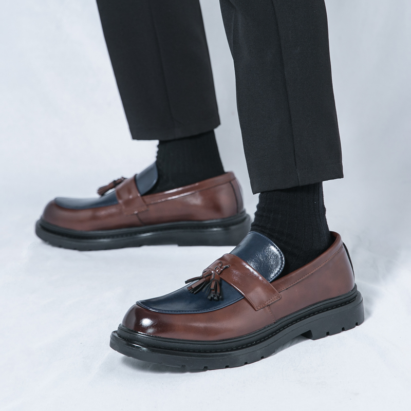 패션 브랜드 남성용 논슬립 캐주얼 가죽 신발 고품질 남 - Men Formal Wear Fashion 리뷰 및 가격