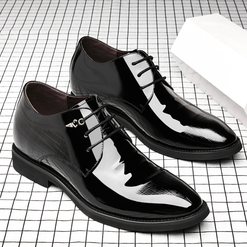 남성용 엘리베이터 슈즈, 특허 가죽, 정장 슈즈, 포인 - Men'S Formal Wear Rental 리뷰 및 가격