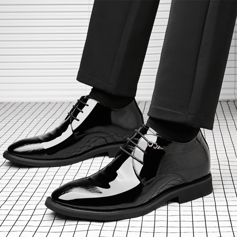 남성용 엘리베이터 슈즈, 특허 가죽, 정장 슈즈, 포인 - Men'S Formal Wear Rental 리뷰 및 가격