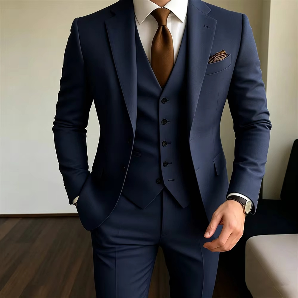 카키 남성 정장 3피스 재킷+조끼+바지 포멀 슬림핏 웨 - Men Formal Party Wear Outfit 리뷰 및 가격