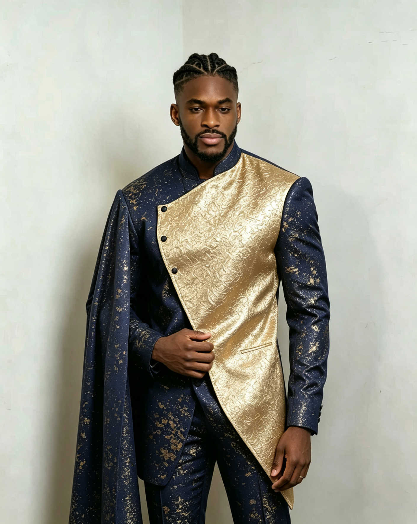 독특한 디자인 남성 턱시도 모자 포함 꽃무늬 패턴 공식 - Men Formal Party Wear Outfit 리뷰 및 가격