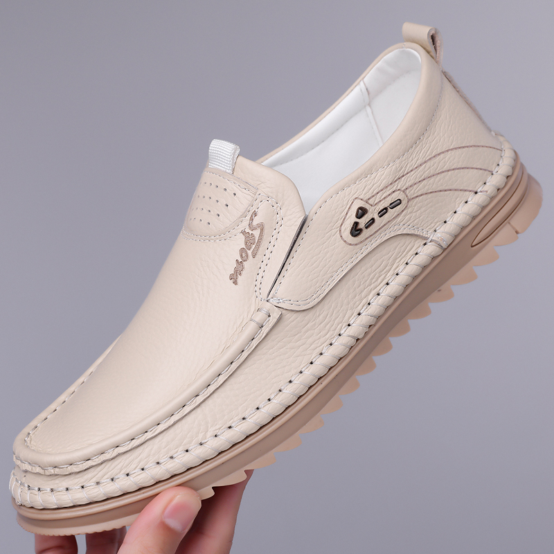 정품 소가죽 비즈니스 캐주얼 가죽 신발 남성 패션 편안 - Men'S Formal Office Wear Shoes 리뷰 및 가격