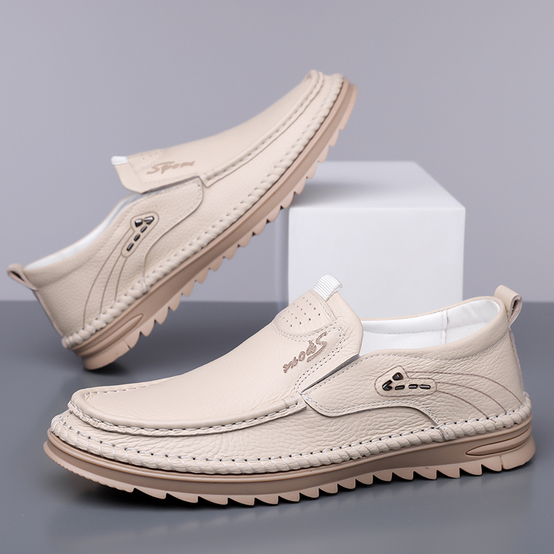 정품 소가죽 비즈니스 캐주얼 가죽 신발 남성 패션 편안 - Men'S Formal Office Wear Shoes 리뷰 및 가격