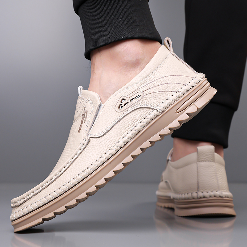 정품 소가죽 비즈니스 캐주얼 가죽 신발 남성 패션 편안 - Men'S Formal Office Wear Shoes 리뷰 및 가격