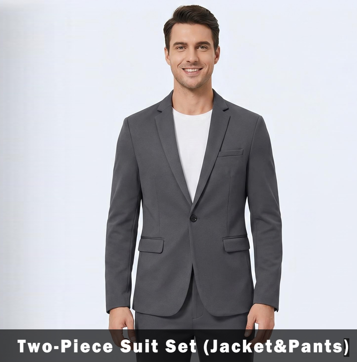 남성용 2피스 정장 세트, 세련된 이브닝웨어 턱시도 바 - Men'S Formal Wear Accessories 리뷰 및 가격