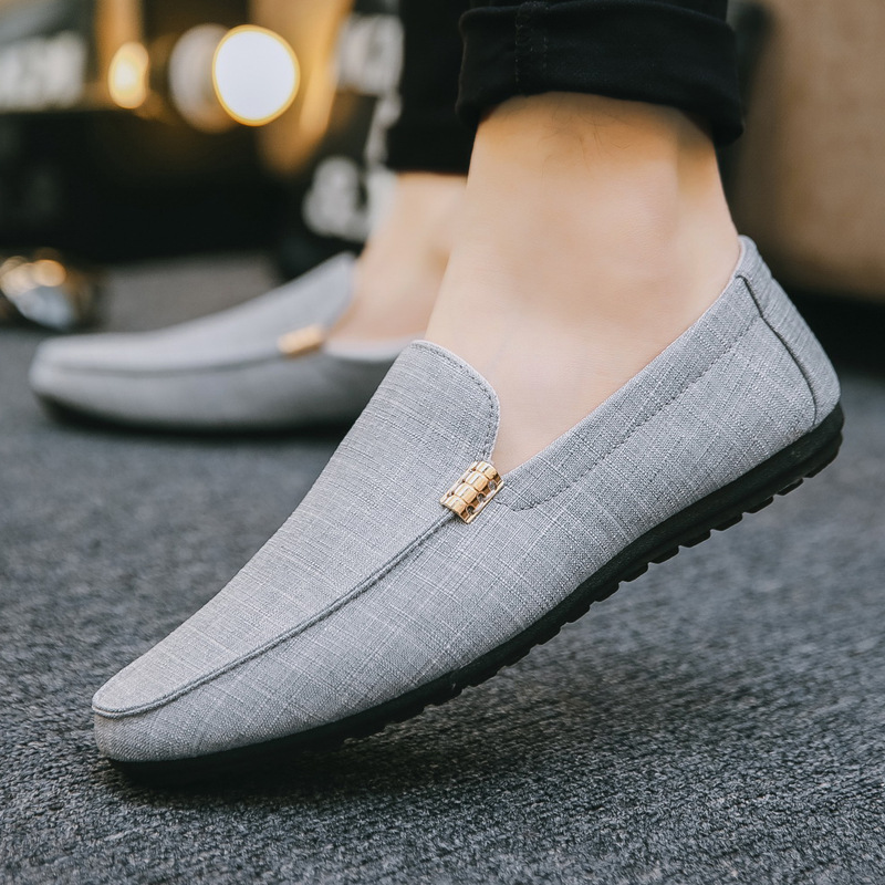 남성 캐주얼 신발 캔버스 슬립 남성 럭셔리 드레스 운전 - Men'S Luxury Formal Wear 리뷰 및 가격