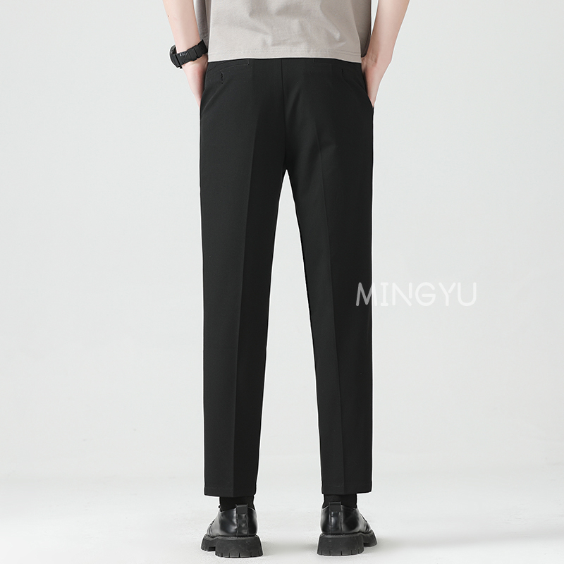 고품질 리오 셀 혼합 여름 발목 길이 바지 남성 비즈니 - Men'S Formal Wear Rental 리뷰 및 가격