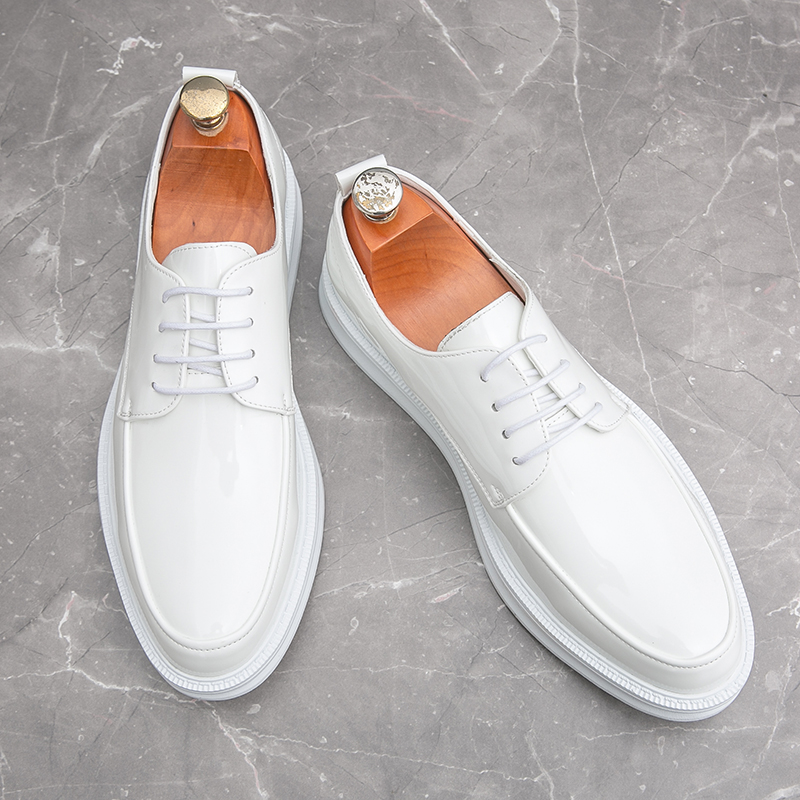 화이트 클래식 오피스 남자 신발 웨딩 남자 정장 신발  - Men'S Luxury Formal Wear 리뷰 및 가격