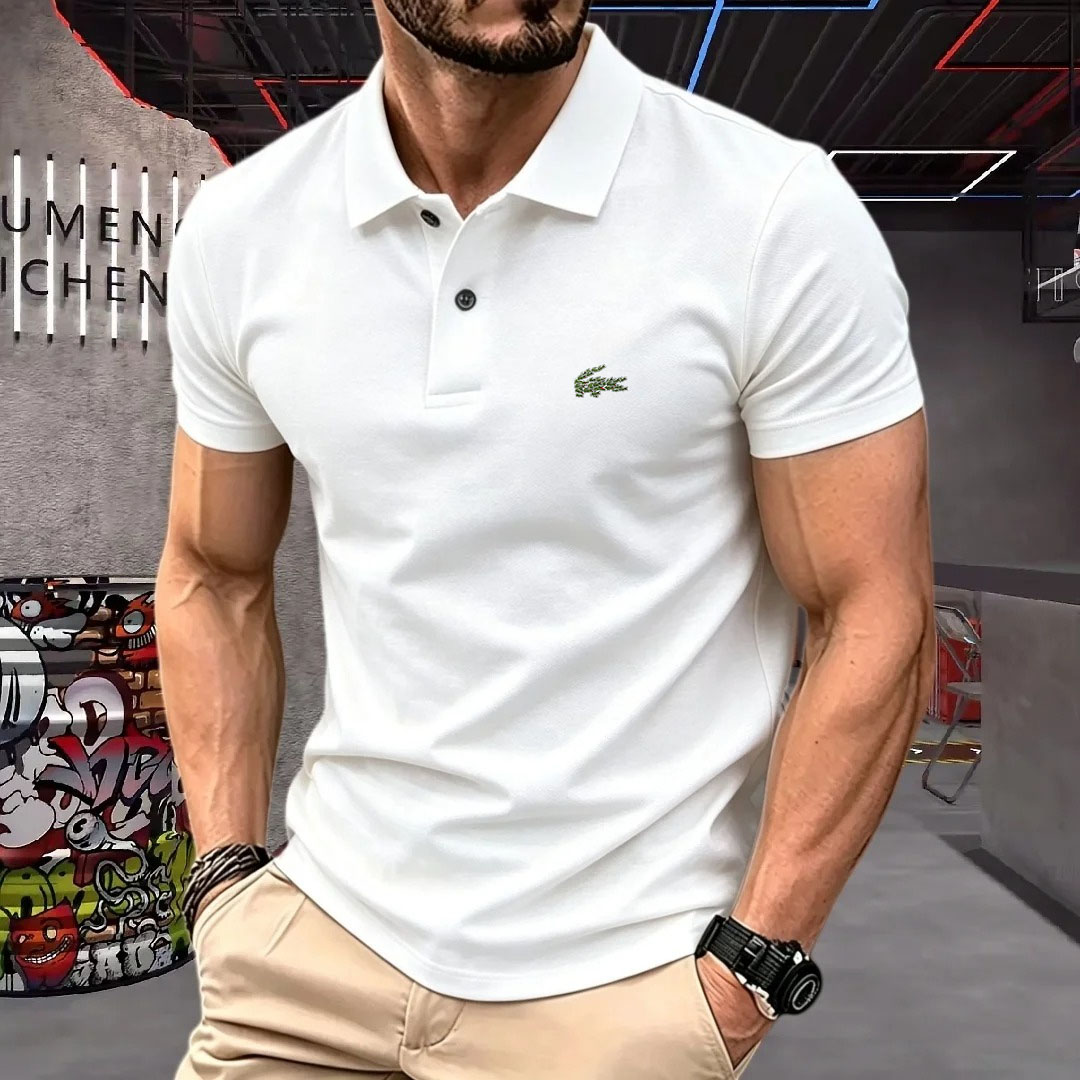 남성 반팔 폴로 셔츠 라펠 버튼 컬러 블록 패턴 프린팅 - Men'S Formal Wear Rental 리뷰 및 가격