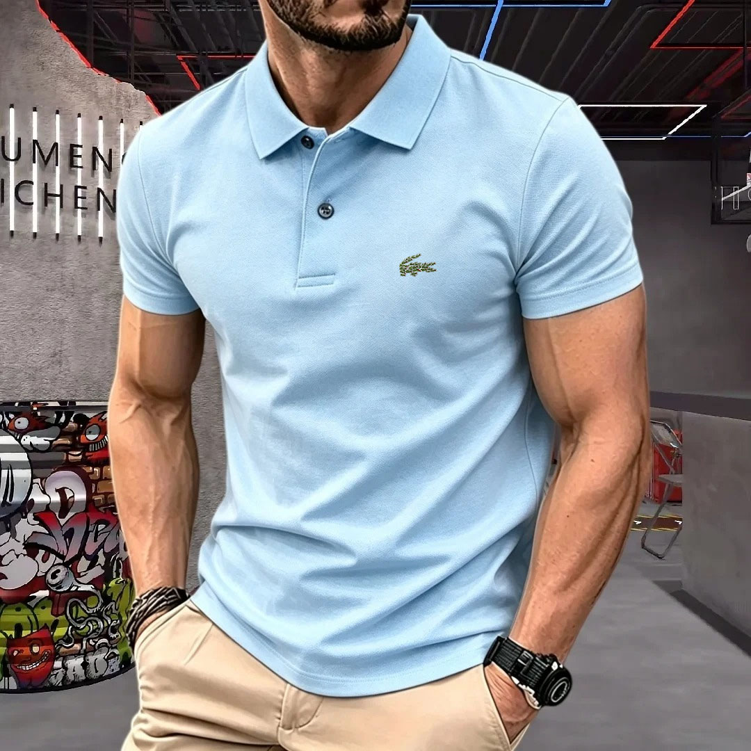 남성 반팔 폴로 셔츠 라펠 버튼 컬러 블록 패턴 프린팅 - Men'S Formal Wear Rental 리뷰 및 가격