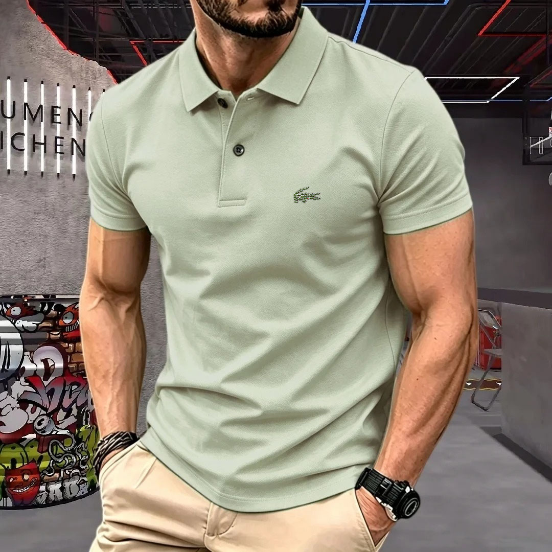 남성 반팔 폴로 셔츠 라펠 버튼 컬러 블록 패턴 프린팅 - Men'S Formal Wear Rental 리뷰 및 가격