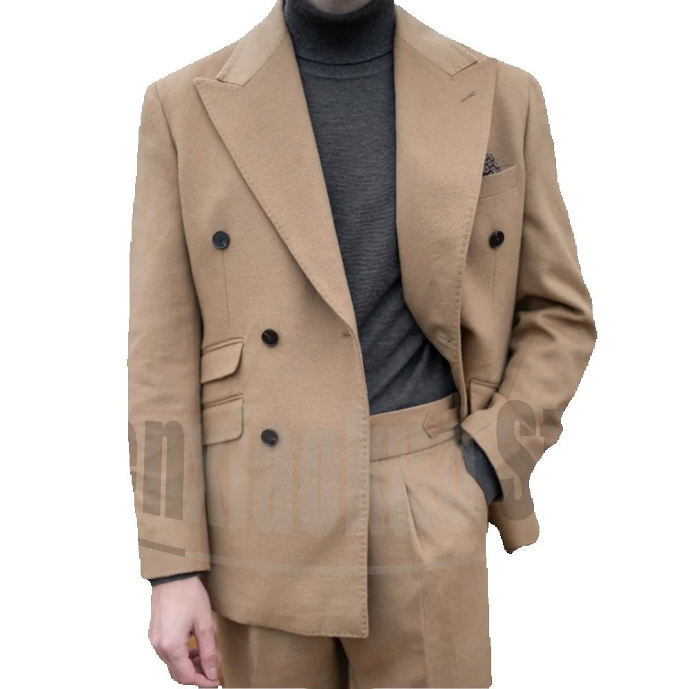남성용 더블 브레스티드 수트 포멀 블레이저와 바지 피크 - Men Formal Party Wear Outfit 리뷰 및 가격