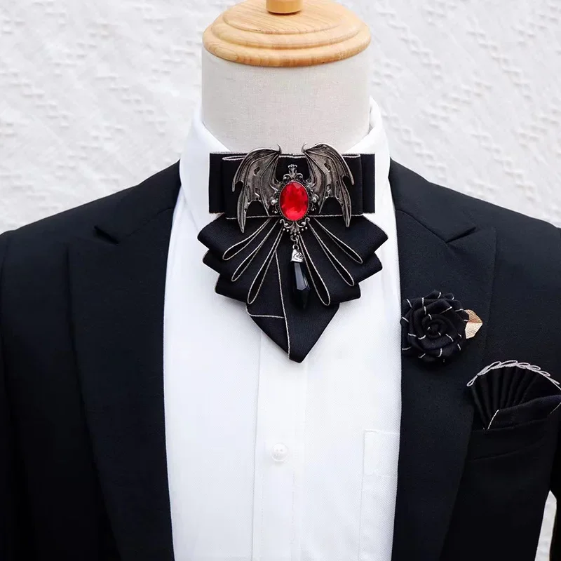 남자의 나비 넥타이 브로치 세트 영국 한국어 정장 드레 - Men Formal Wear With Tie 리뷰 및 가격