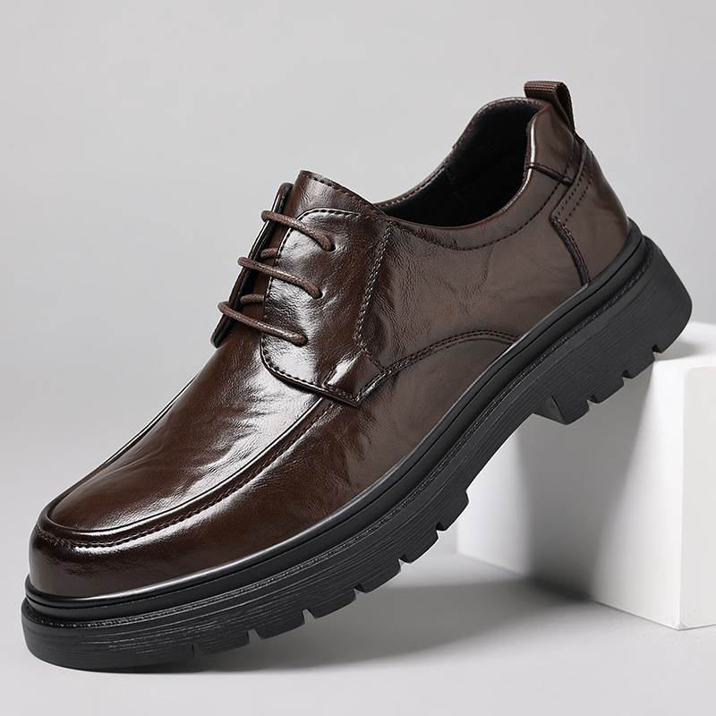 캐주얼 비즈니스용 남성 가죽 신발, 다재다능하고 편안한 - Men'S Formal Office Wear Shoes 리뷰 및 가격