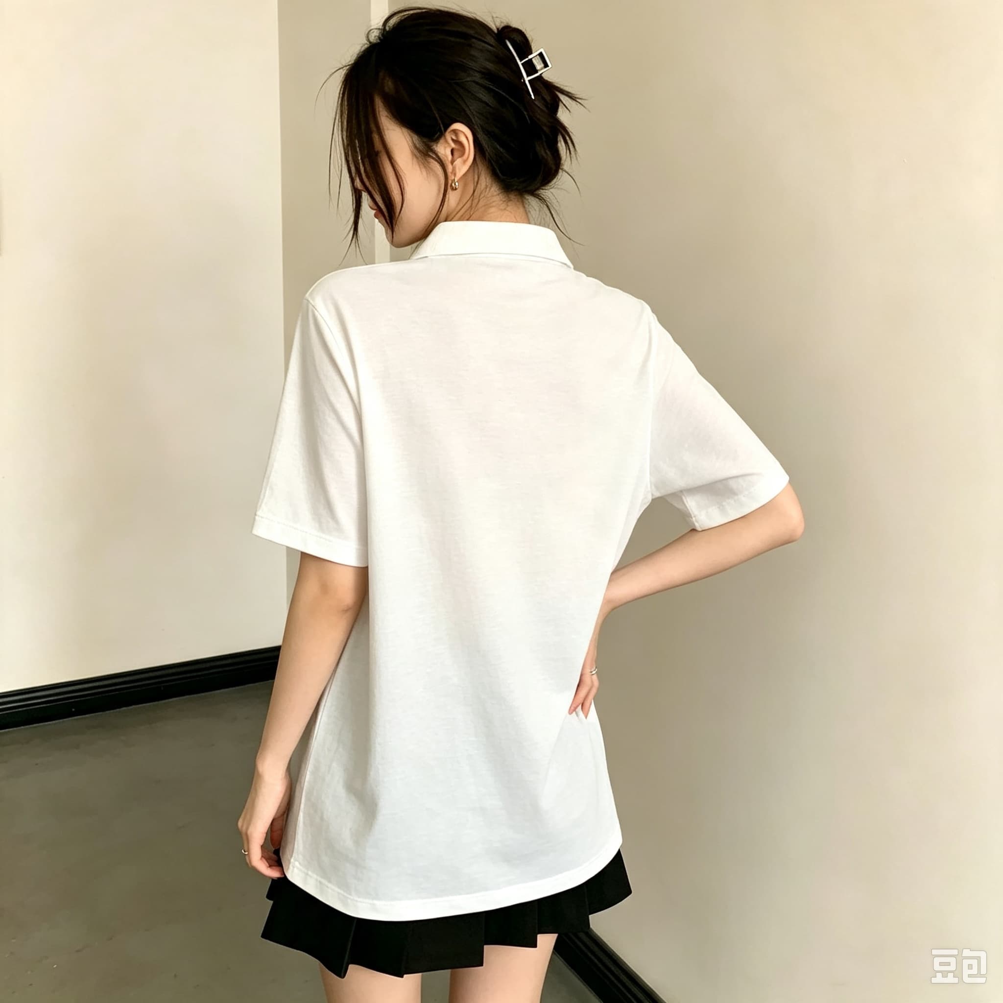 여아용 올매치 캐주얼 블랙 폴로 블라우스, 섬세한 레드 - Men Formal Wear Shirts 리뷰 및 가격