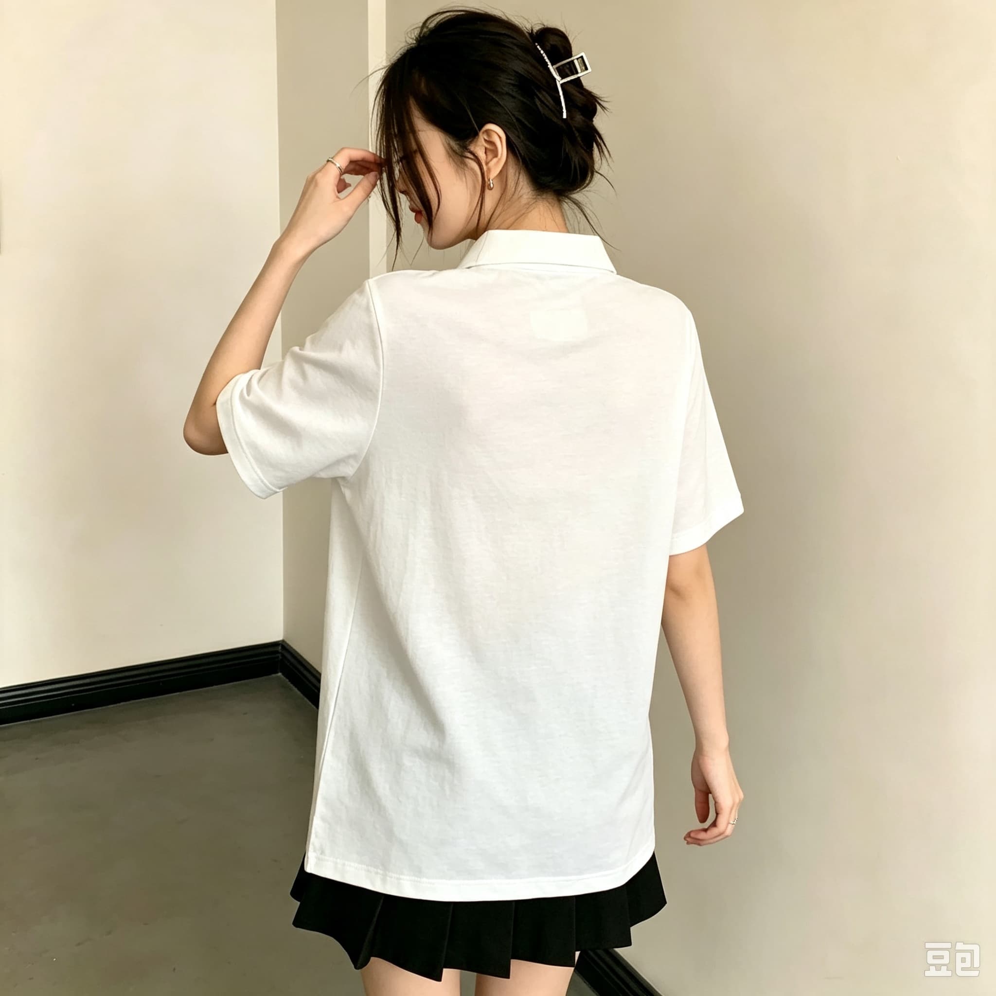 여아용 올매치 캐주얼 블랙 폴로 블라우스, 섬세한 레드 - Men Formal Wear Shirts 리뷰 및 가격